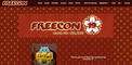 Screenshot of Freecon 19's website